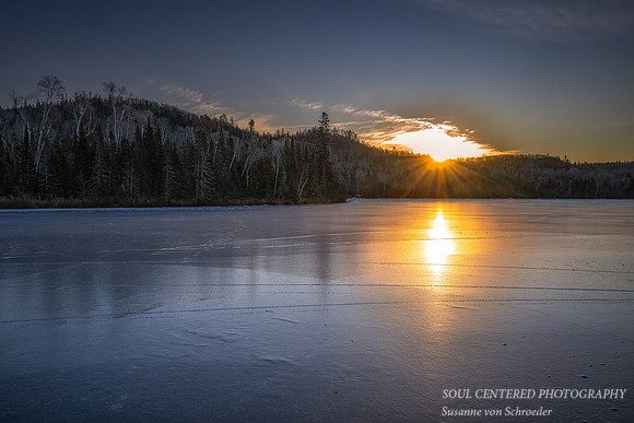 Sunrise, Lax Lake, MN