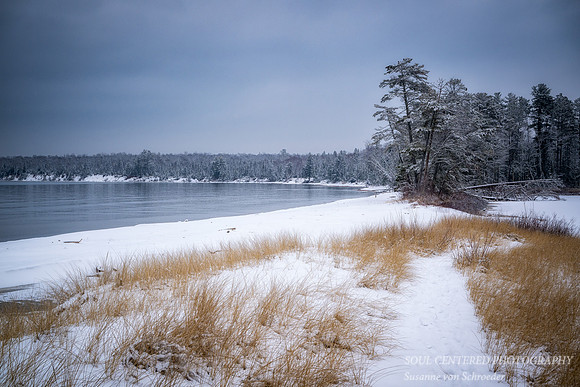 Sand Bay, Lake Superior, Jan.'24