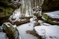 Houghton Falls - Echo Dells, Jan. '24 2
