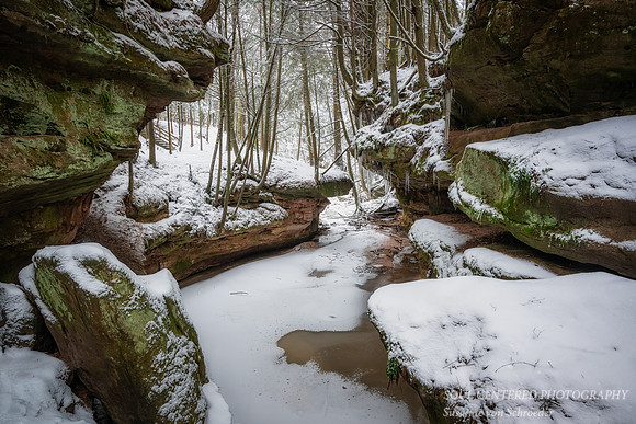 Houghton Falls - Echo Dells, Jan. '24 2