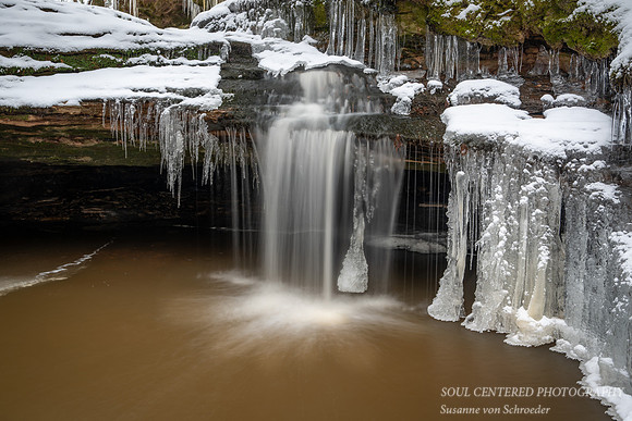 Houghton Falls - Echo Dells, Jan. '24 2