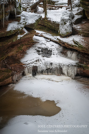 Houghton Falls - Echo Dells, Jan. '24 3
