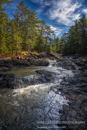 At Amnicon Falls State Park, Nov. '22
