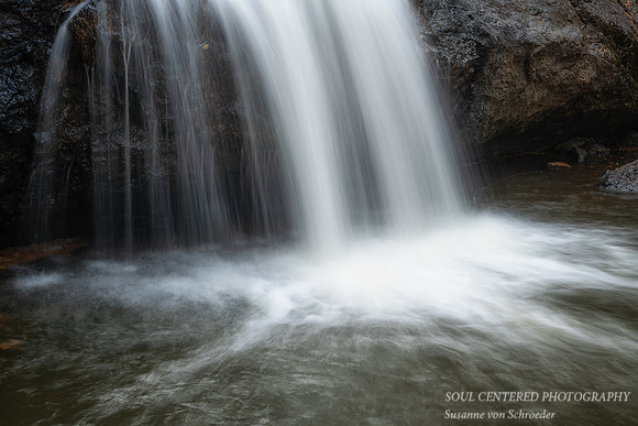 Upper Falls at Amnicon Falls State Park, Nov. '22, 2