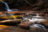 Lost Creek falls, April '25 1