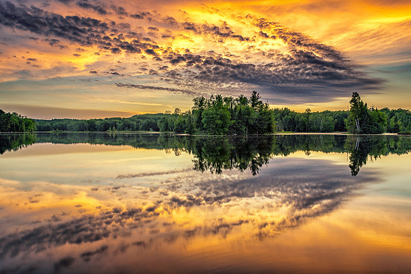 Sunset colors and reflections 2