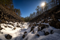 Blue Hills Felsenmeer, early March '24 3