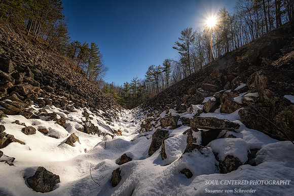 Blue Hills Felsenmeer, early March '24 3