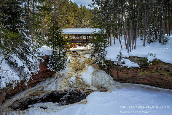 Horton Bridge & Lower Falls, winter '20