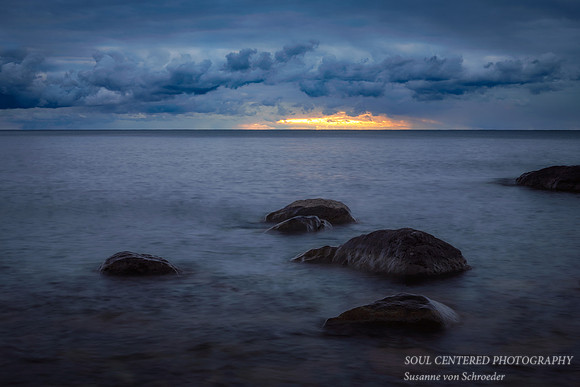 Moody Lake Superior morning, Nov. '21 1