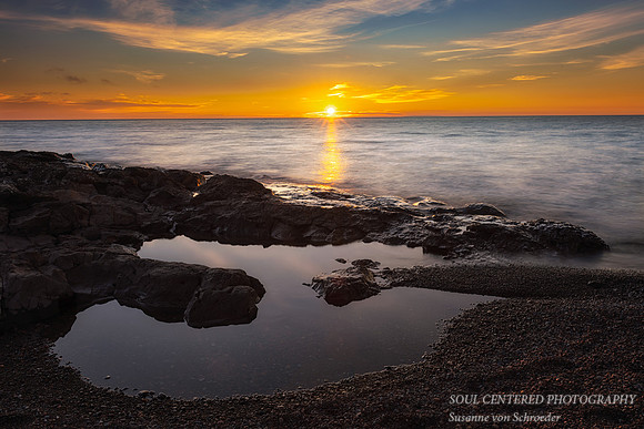 Lake Superior sunrise - Temperance River State park 1