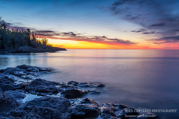 Dawn, blue hour