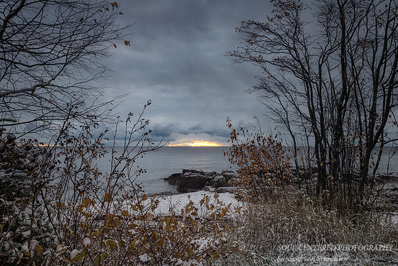 Moody Lake Superior morning, Nov. '21 2