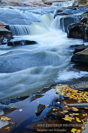 Presque Isle river, falls