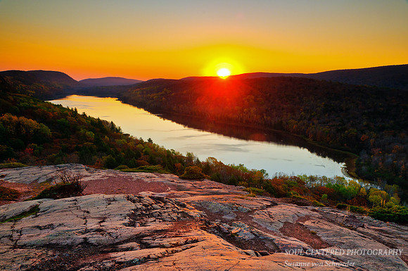 Sunrise at Lake of the Clouds 2
