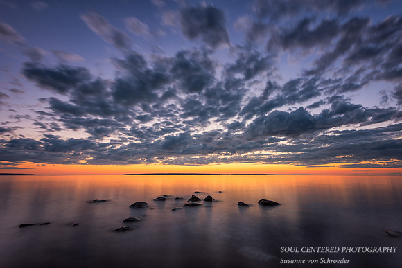 After Glow over Sand Island