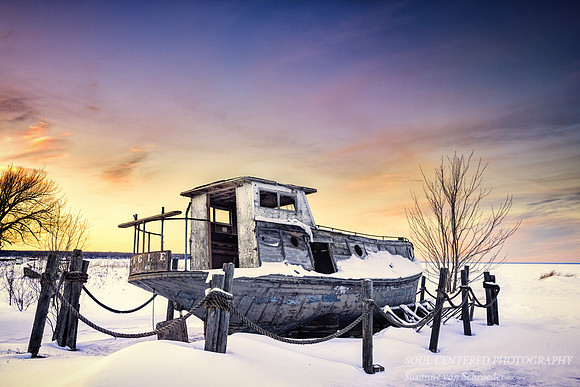 Old fishing boat