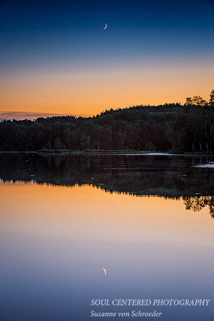 New Moon reflection