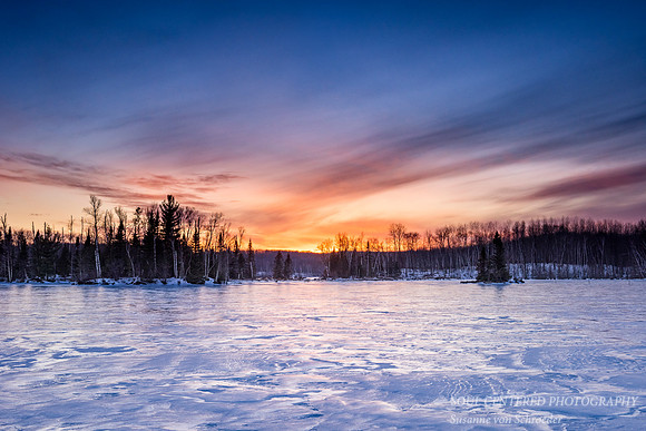Sunset colors, February