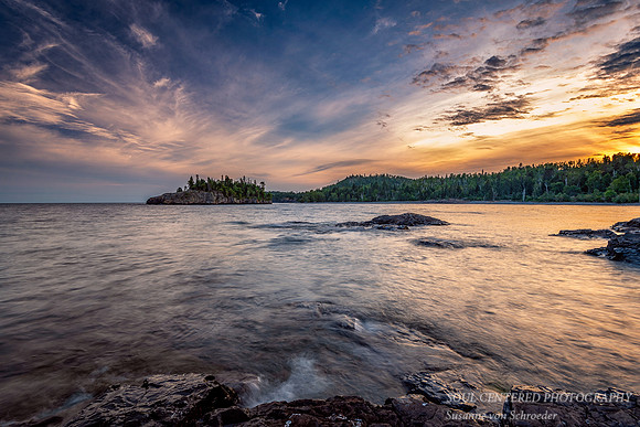 Sunset mood at Ellingsen Island 1