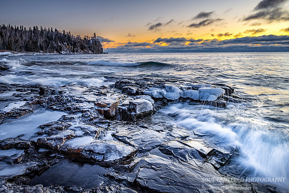 Dawn in early December