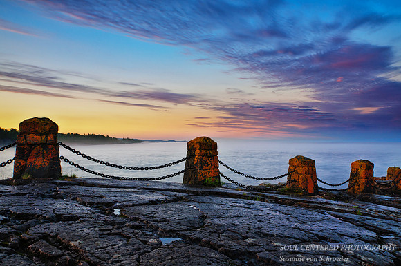 Evening sky @ Gooseberry Falls