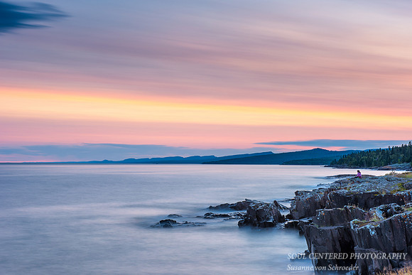 Evening colors, Grand Marais