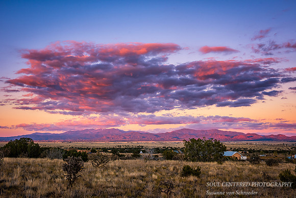 Clouds over Santa Fe