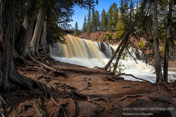 Gooseberry Middle Falls, April '20