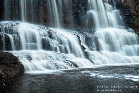 Gooseberry Falls, close-up, June 2020