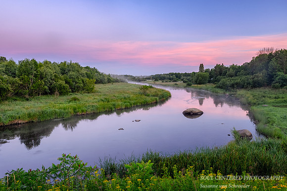 Dawn at Couderay River, Wisconsin  2