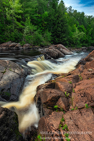 Red Granite Falls and Bad River