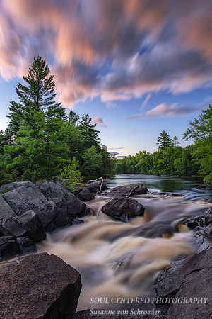 Little Falls, Blue Hour, Aug. 2020 2