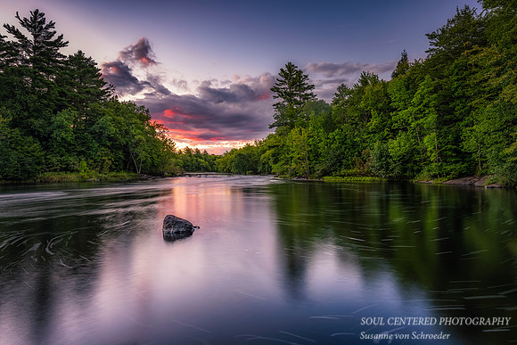Flambeau River, Blue Hour, Aug. 2020 1
