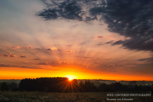 Late August sunrise