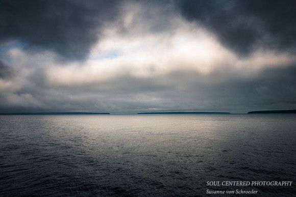 Moody Lake Superior on a cloudy summer day 2
