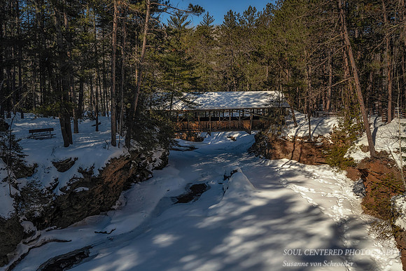 Horton Bridge, snow covered, Febr. '22
