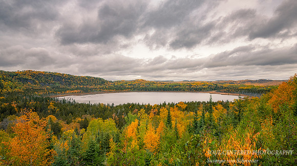 Autumn scene along Hwy 61 near Grand Portage