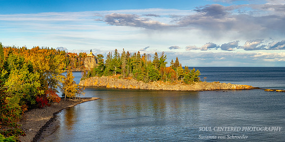 Split Rock Lighthouse, Fall 2020 1, panorama
