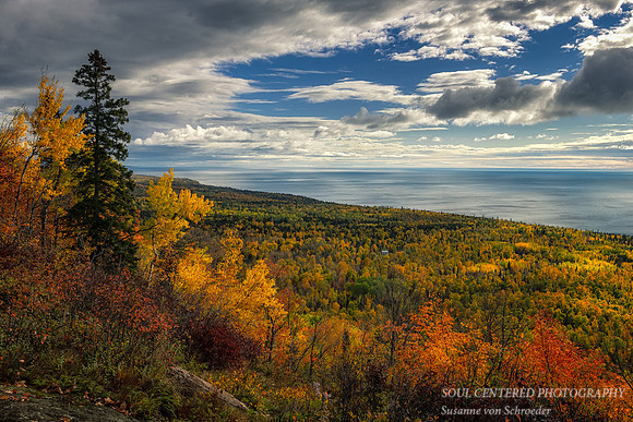View of Lake Superior, Oberg Mountain