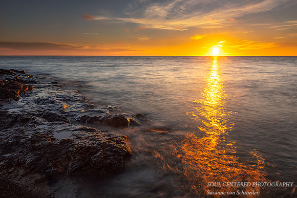 Lake Superior sunrise - Temperance River State park 2