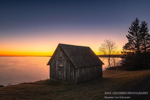 Blue Hour at the Fishing shack