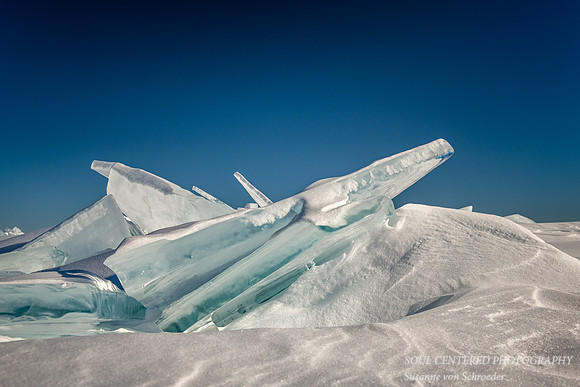 Blue Ice shards