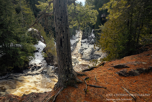 Bad River gorge, March '21 4