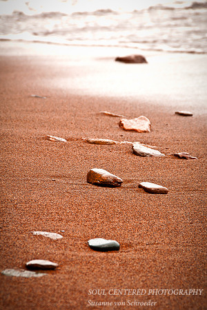 Stones on beach