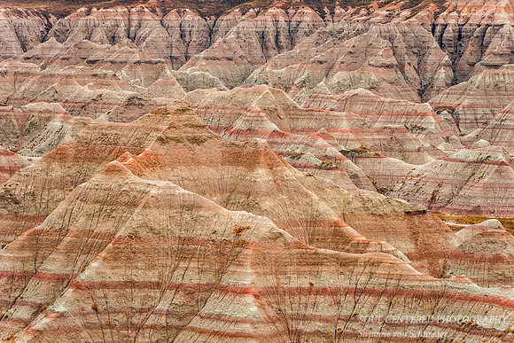 Badlands hills