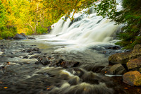 Bond Falls, fall 2