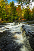 Bond Falls, Upper cascades, fall 1