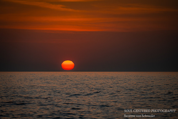 Rising sun, Lake Superior 3