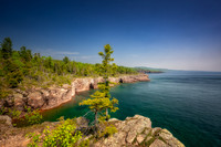 Lake Superior shoreline, Tettegouche State park 2, June '25